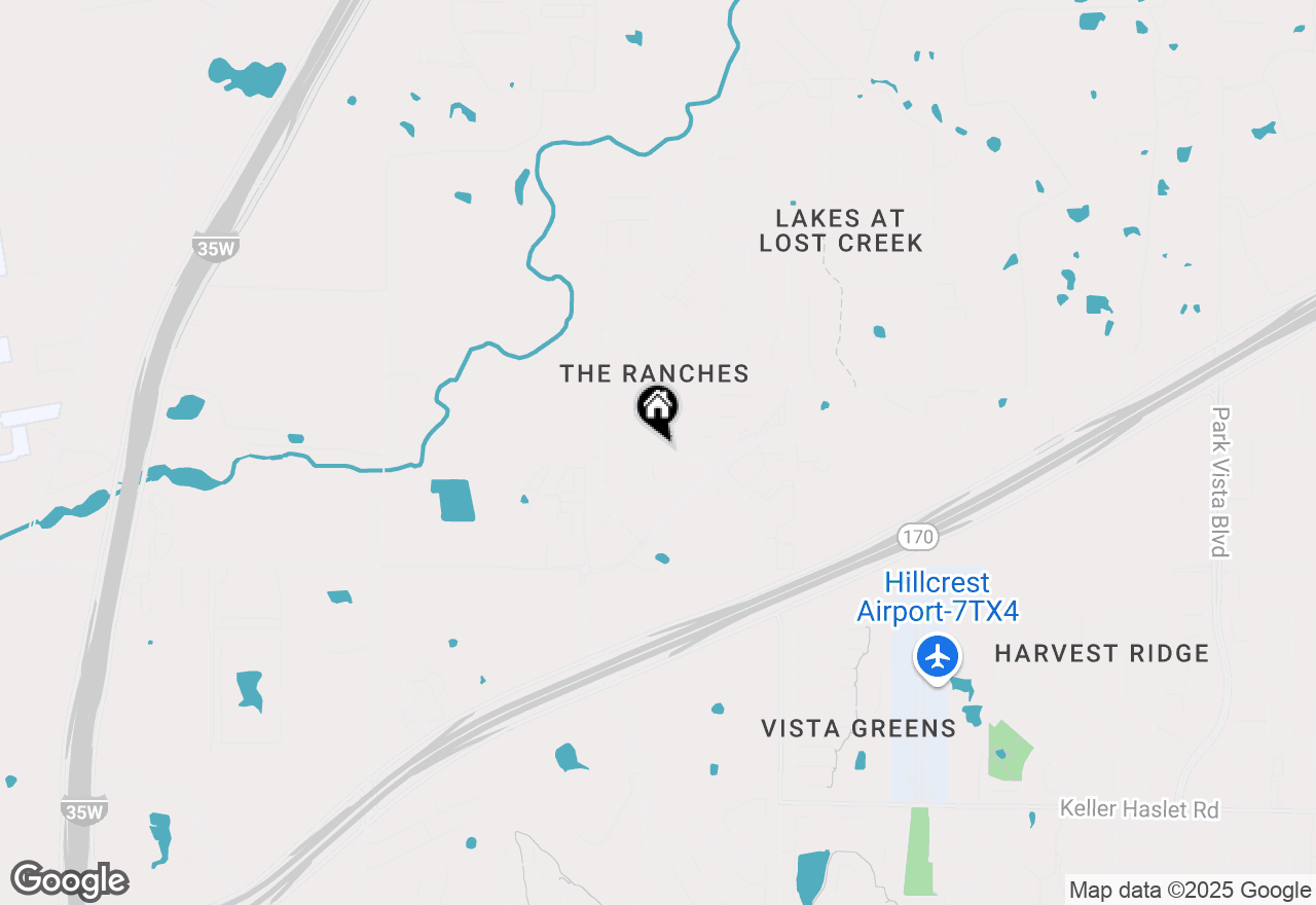 Map of 3501 Alta Vista Road, Fort Worth, TX 76262