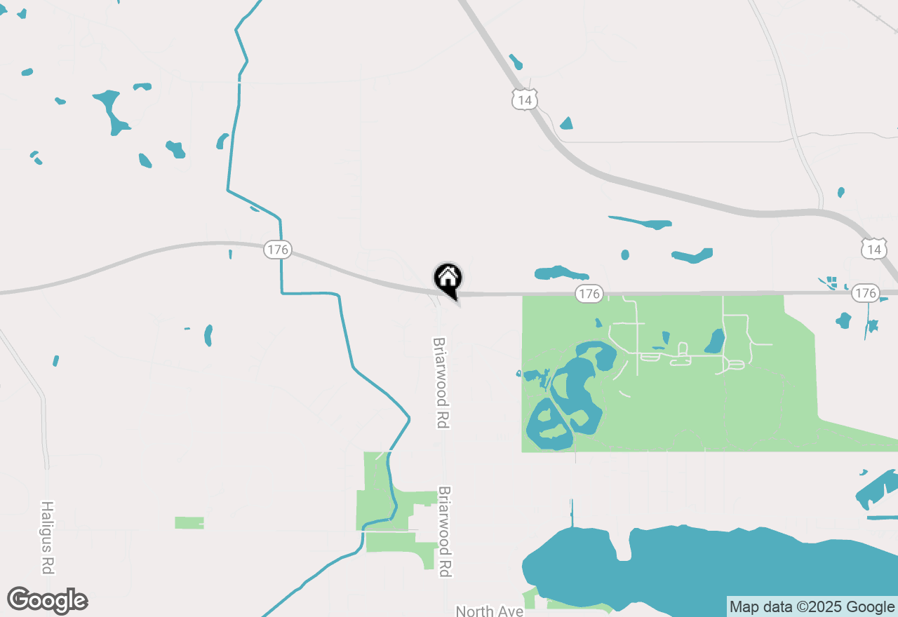 Map of 5602 Briarwood Drive, Crystal Lake, IL 60014