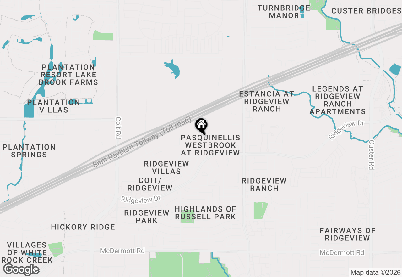 Map of 3217 Judge Holland Lane, Plano, TX 75025