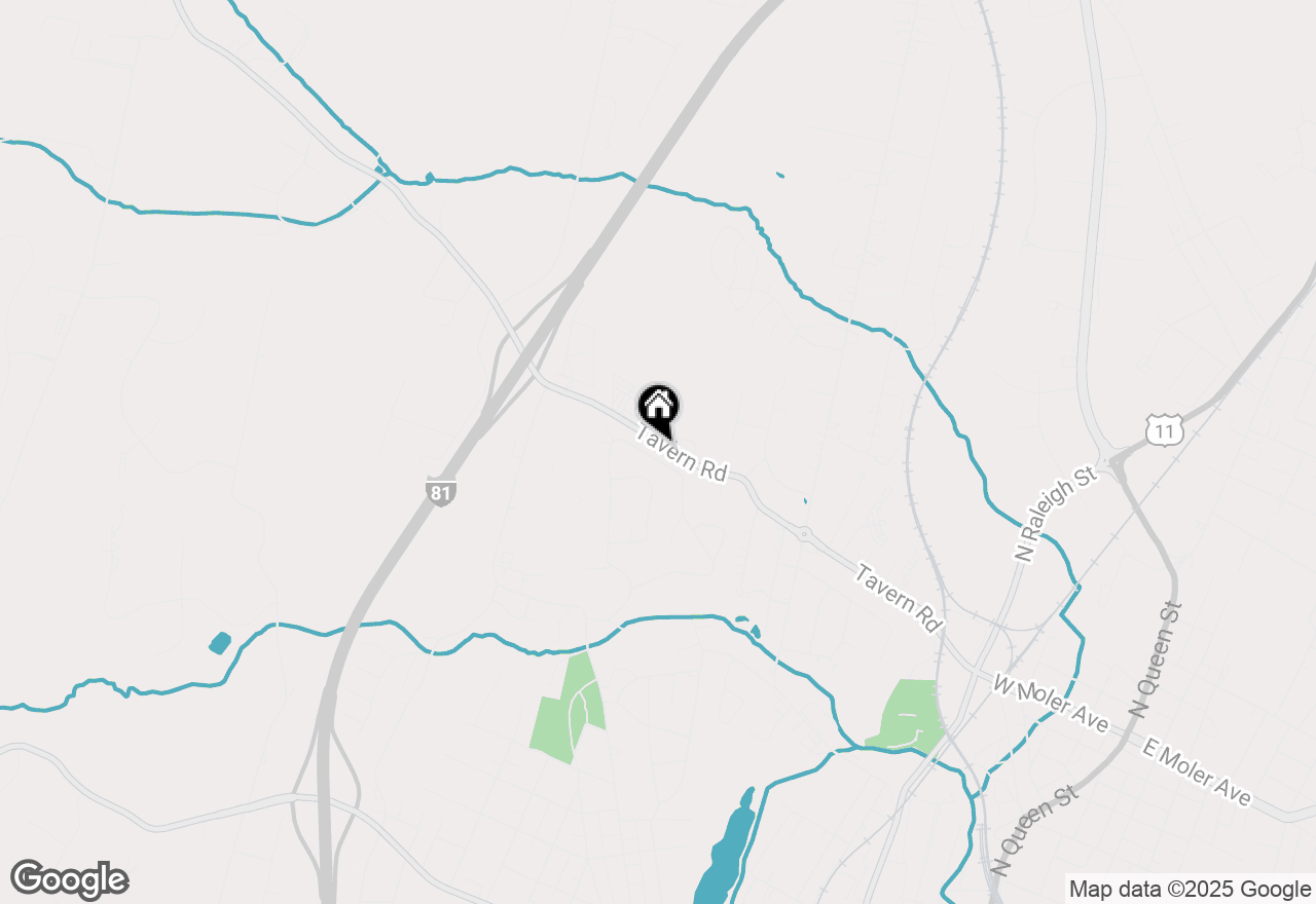 Map of 905 Hillcrest Drive, Martinsburg, WV 25401