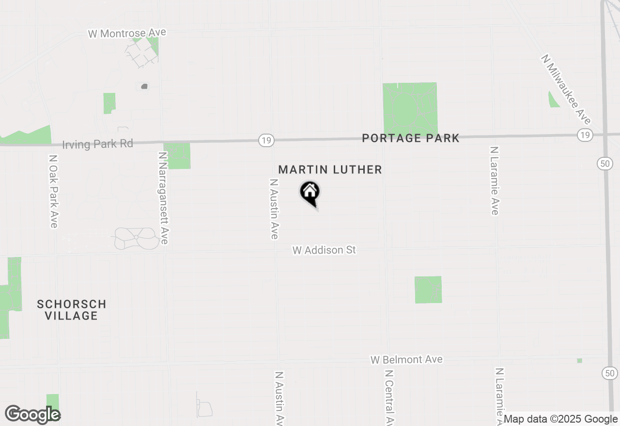 Map of 5843 W Warwick Avenue, Chicago, IL 60634