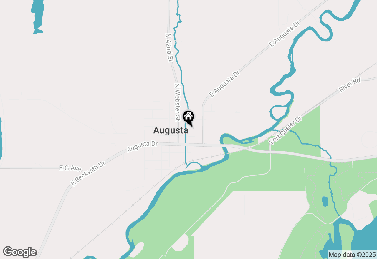 Map of 212 E Canal Street, Augusta, MI 49012