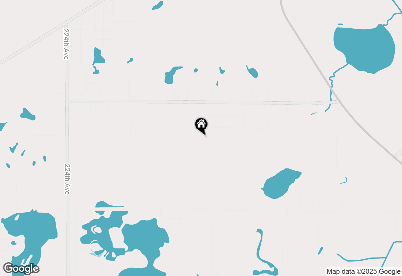 Map of 20957 107th St, Bristol, WI 53104