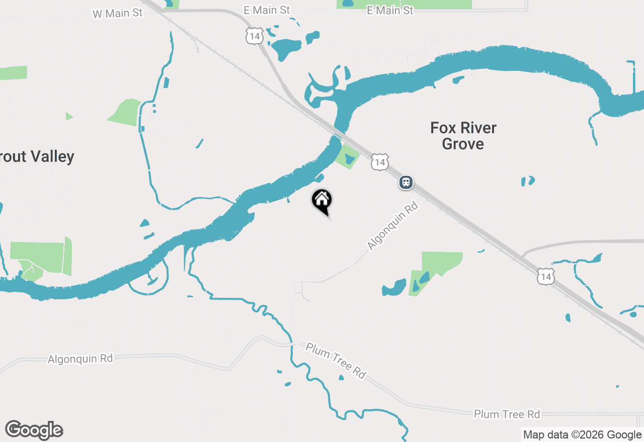 Map of 113 Gladys Avenue, Fox River Grove, IL 60021