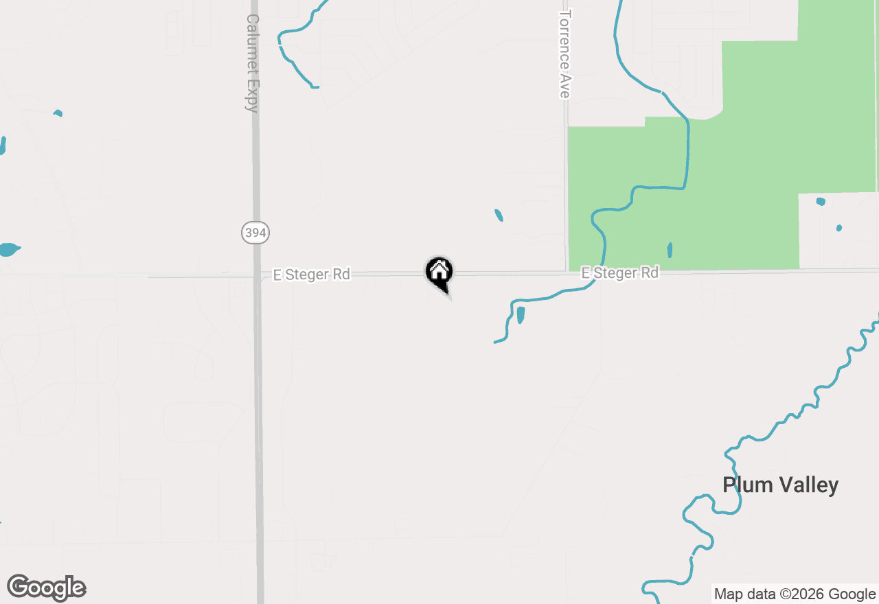 Map of 1947 E Steger Road, Crete, IL 60417