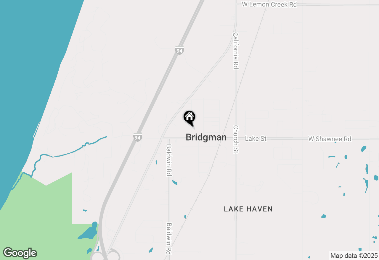 Map of 9658 Pine Street, Bridgman, MI 49106