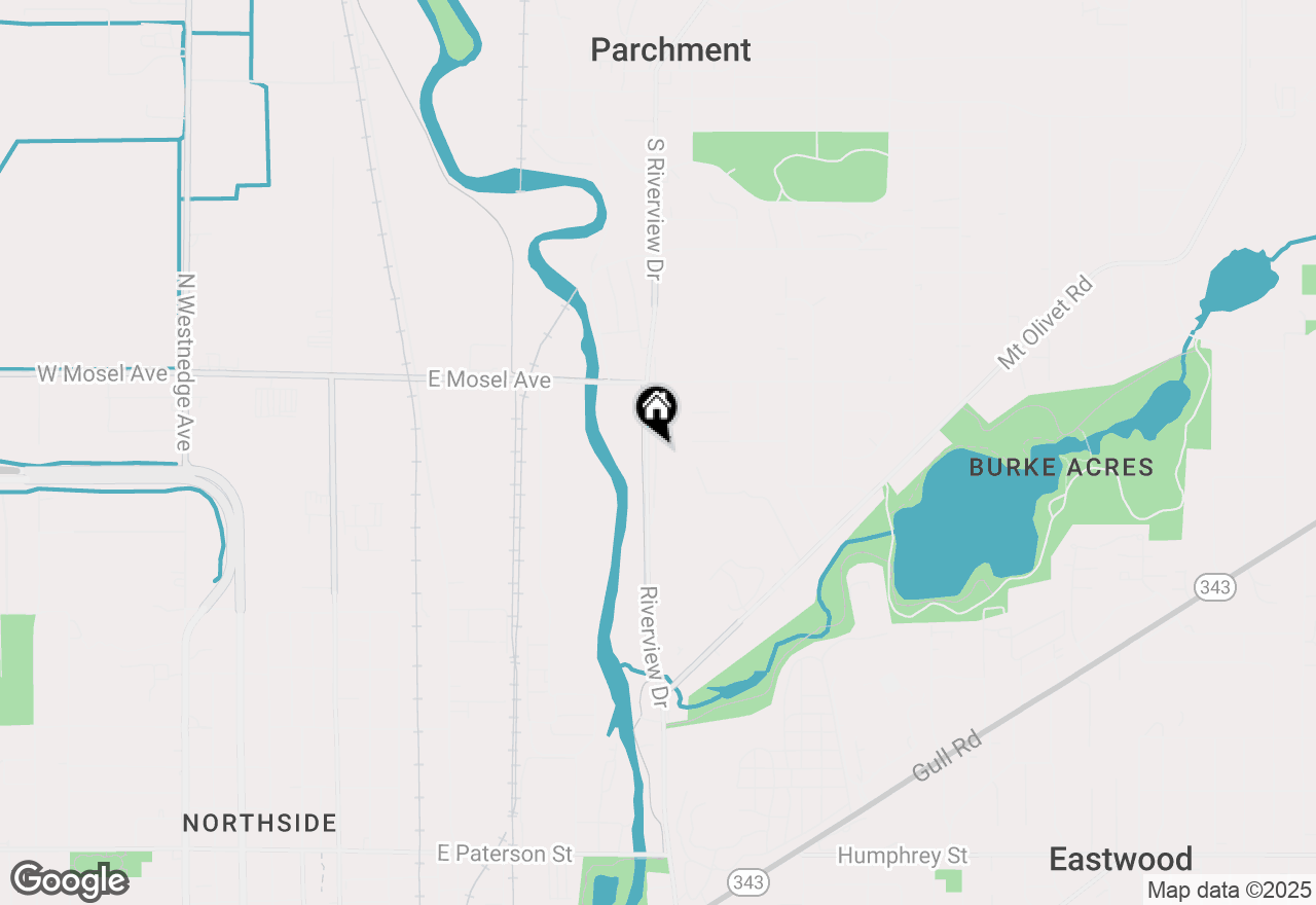 Map of 2520 Old Riverview Drive, Kalamazoo, MI 49004