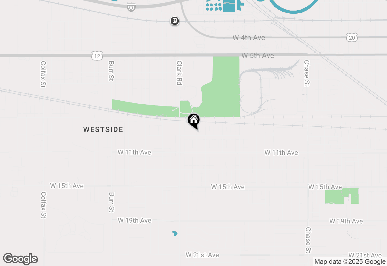 Map of 4408 W 10th Avenue, Gary, IN 46404