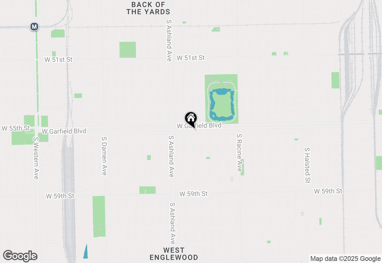 Map of 1453 W Garfield Boulevard #2, Chicago, IL 60636