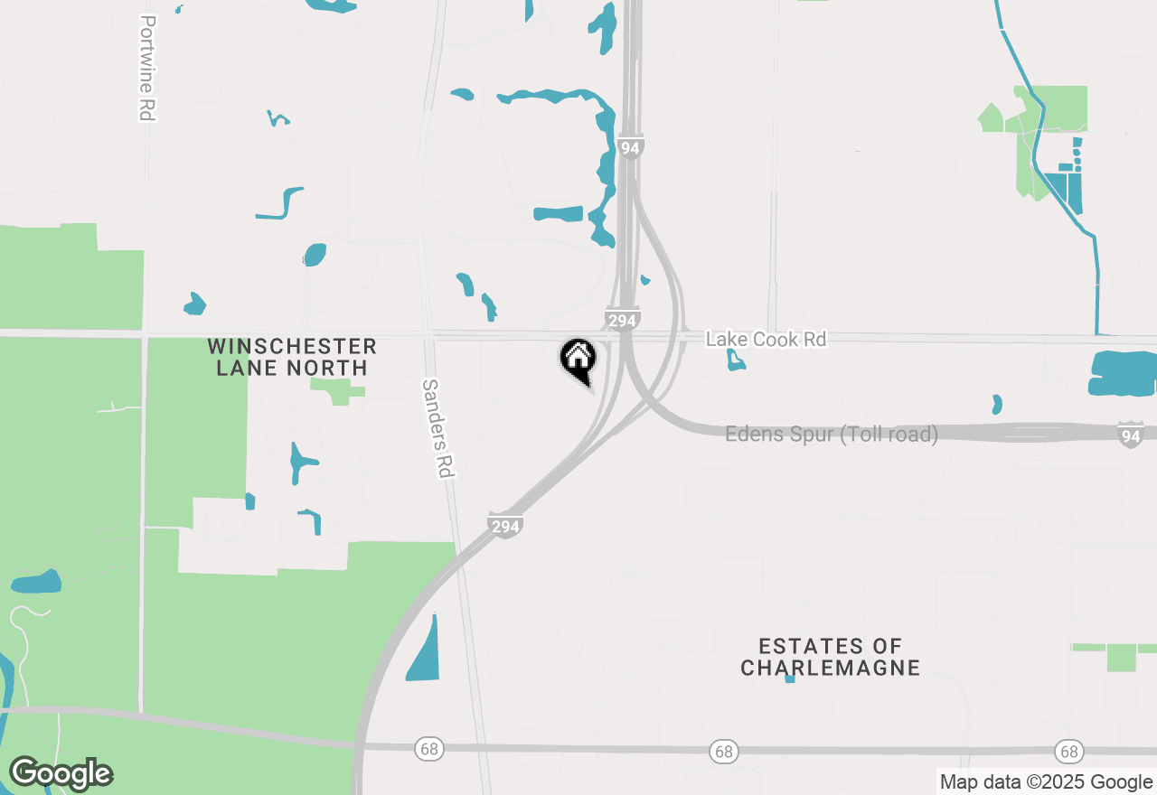 Map of 153 Pointe Drive #110, Northbrook, IL 60062