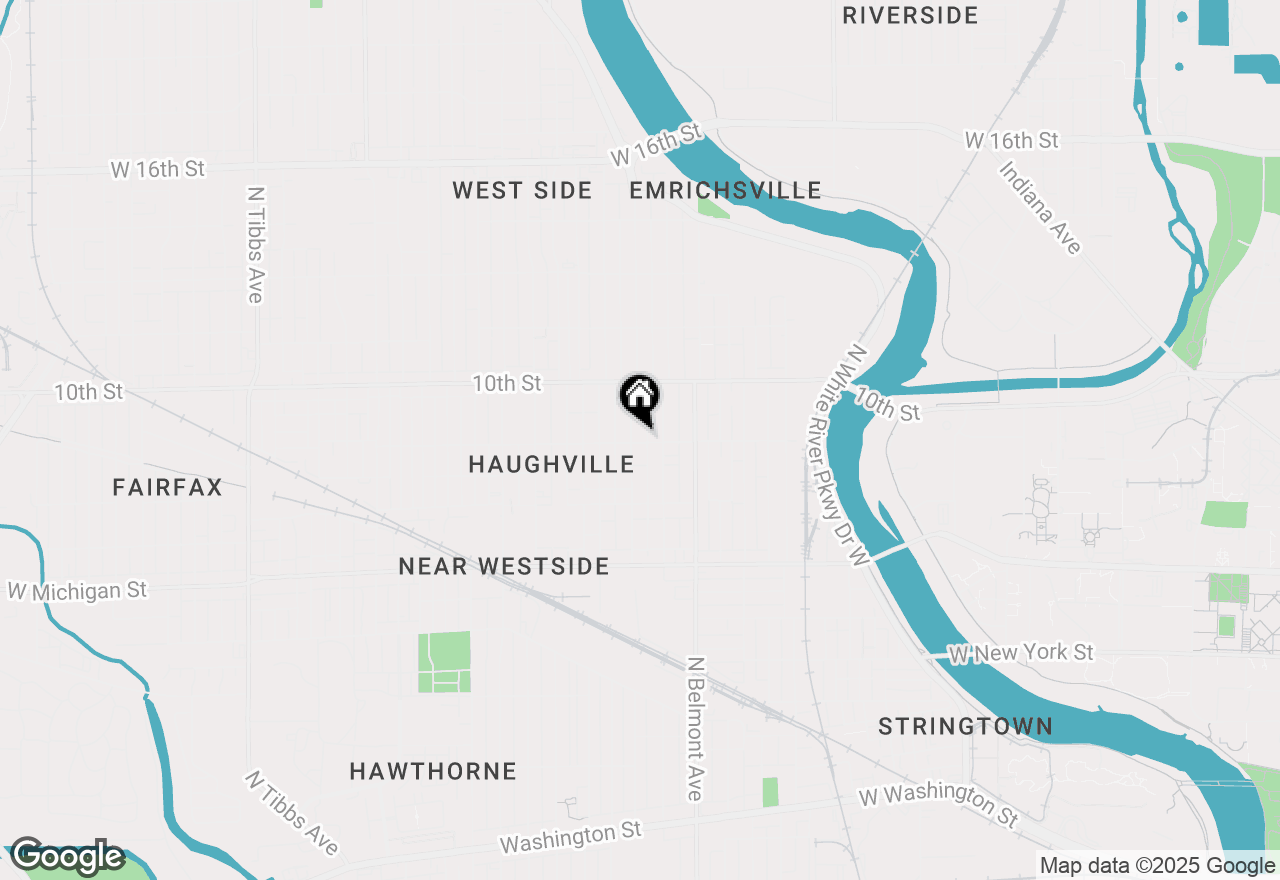 Map of 901 N Pershing Avenue, Indianapolis, IN 46222