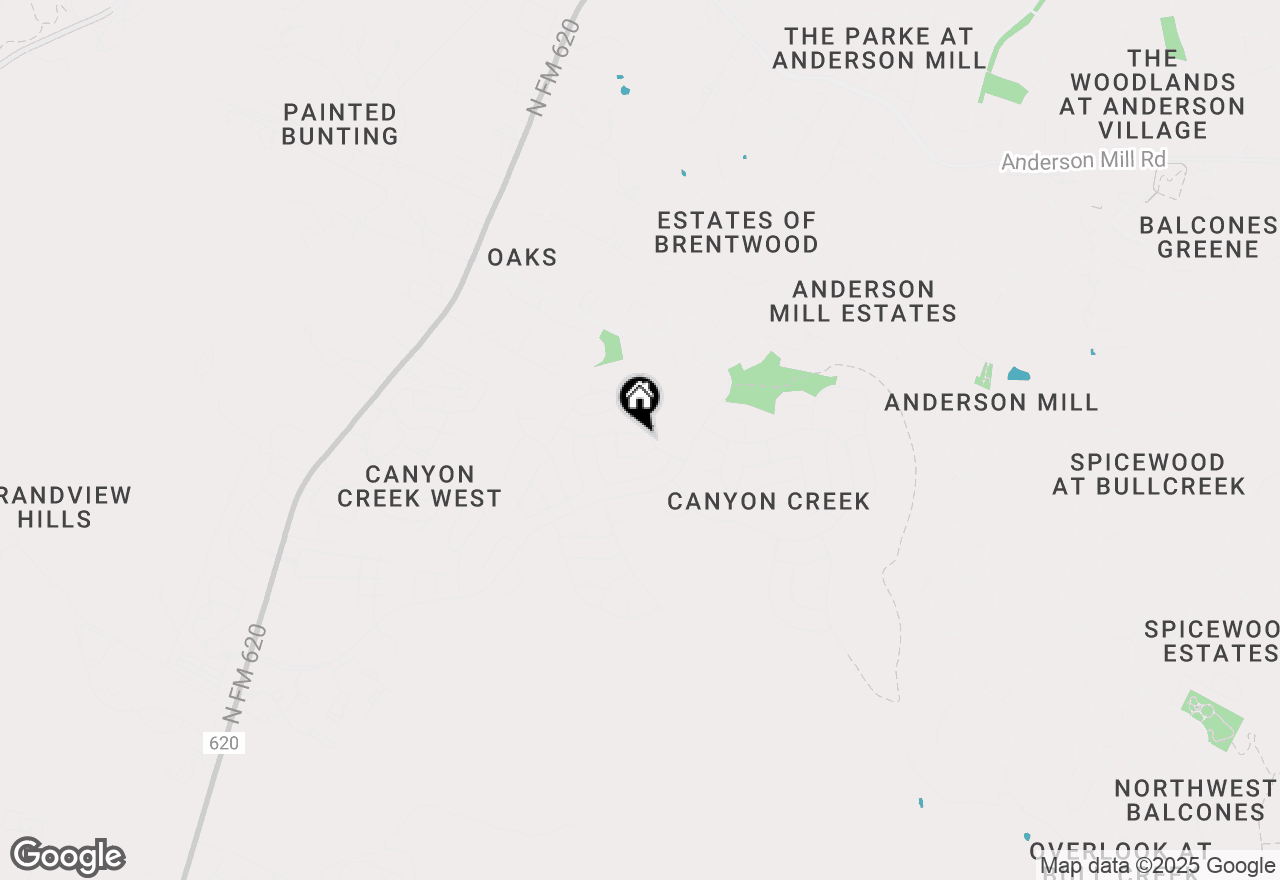 Map of 11105 Brista Way, Austin, TX 78726