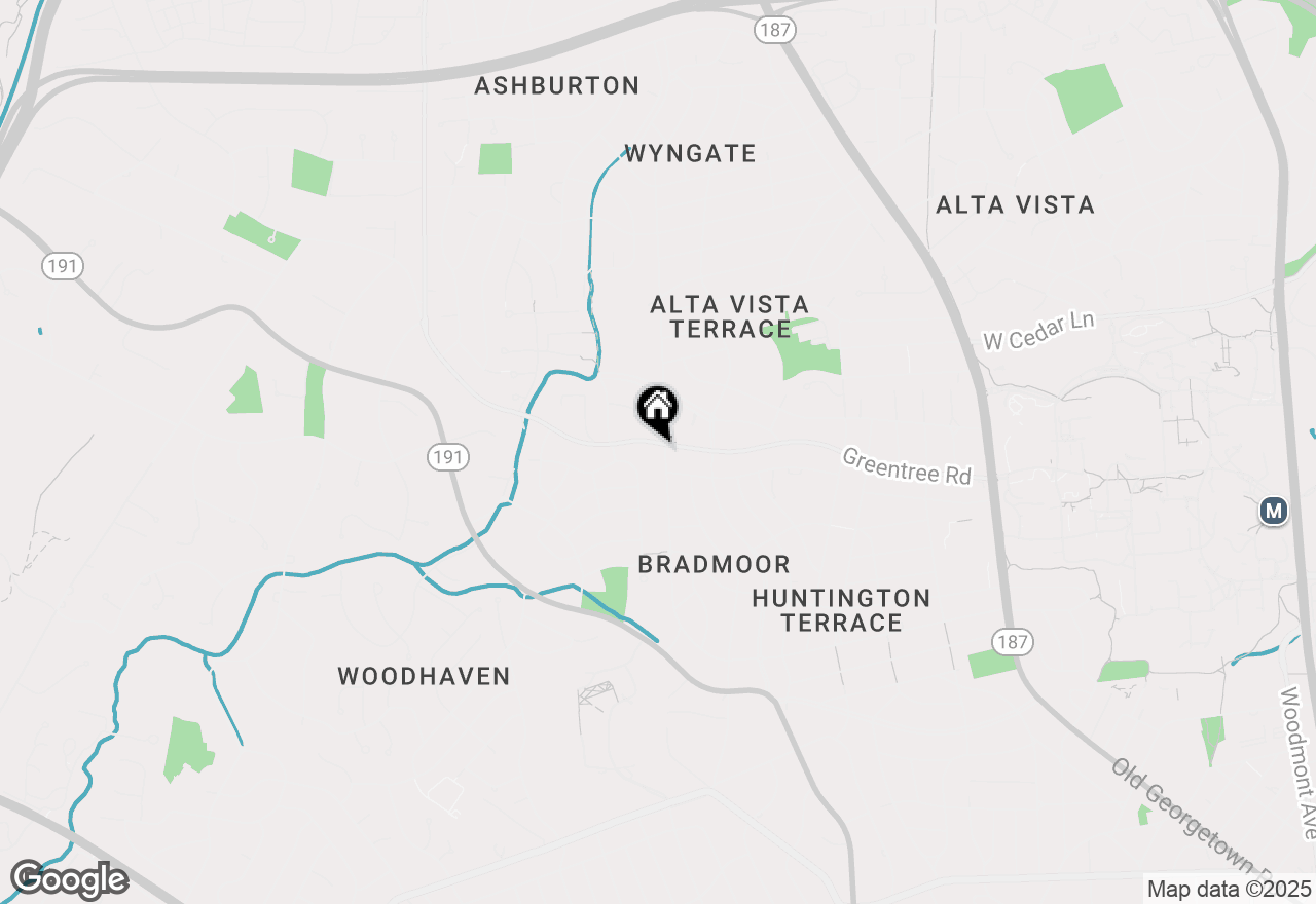 Map of 6100 Greentree Road, Bethesda, MD 20817