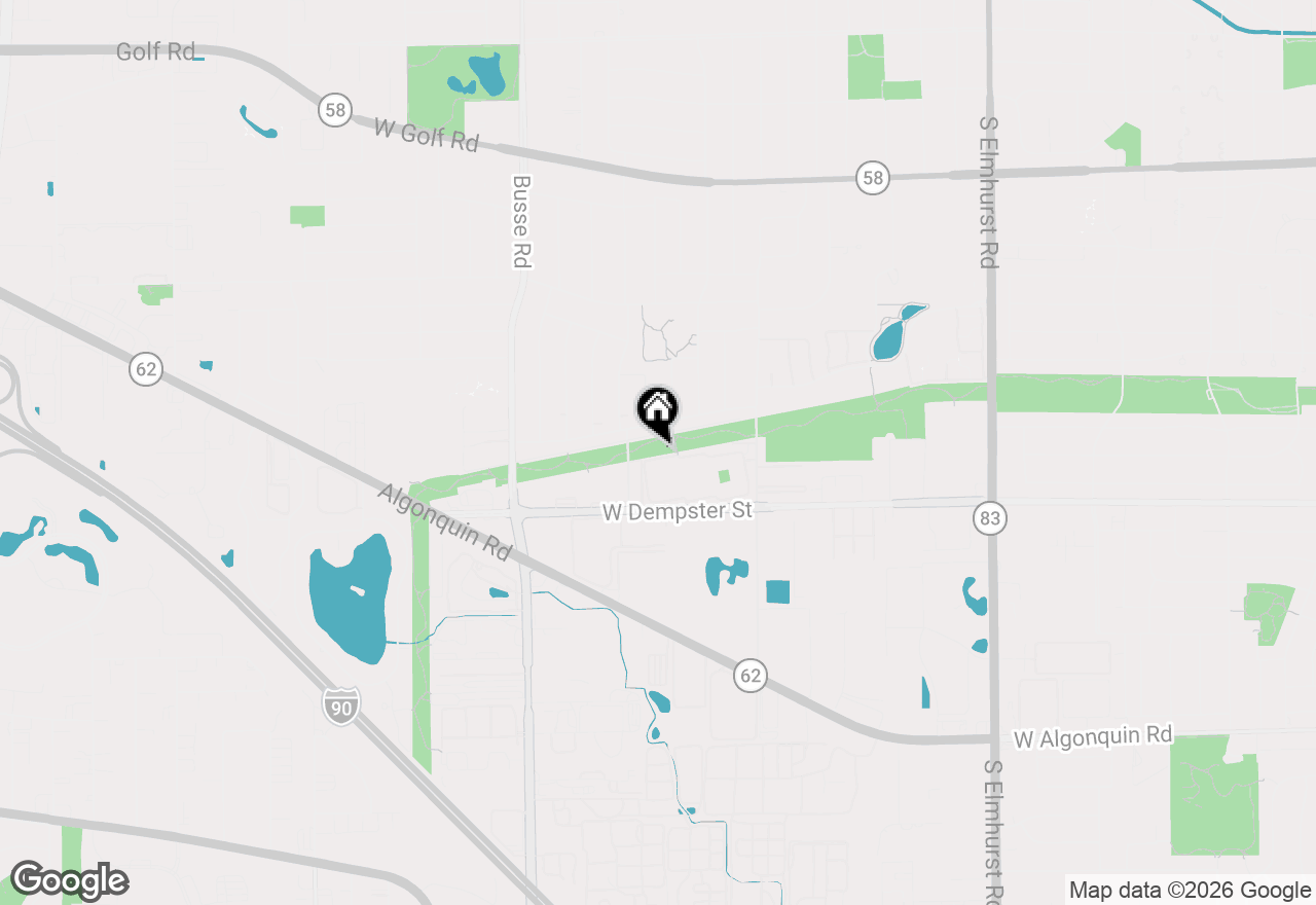 Map of 700 W Dempster Street #G1, Mount Prospect, IL 60056