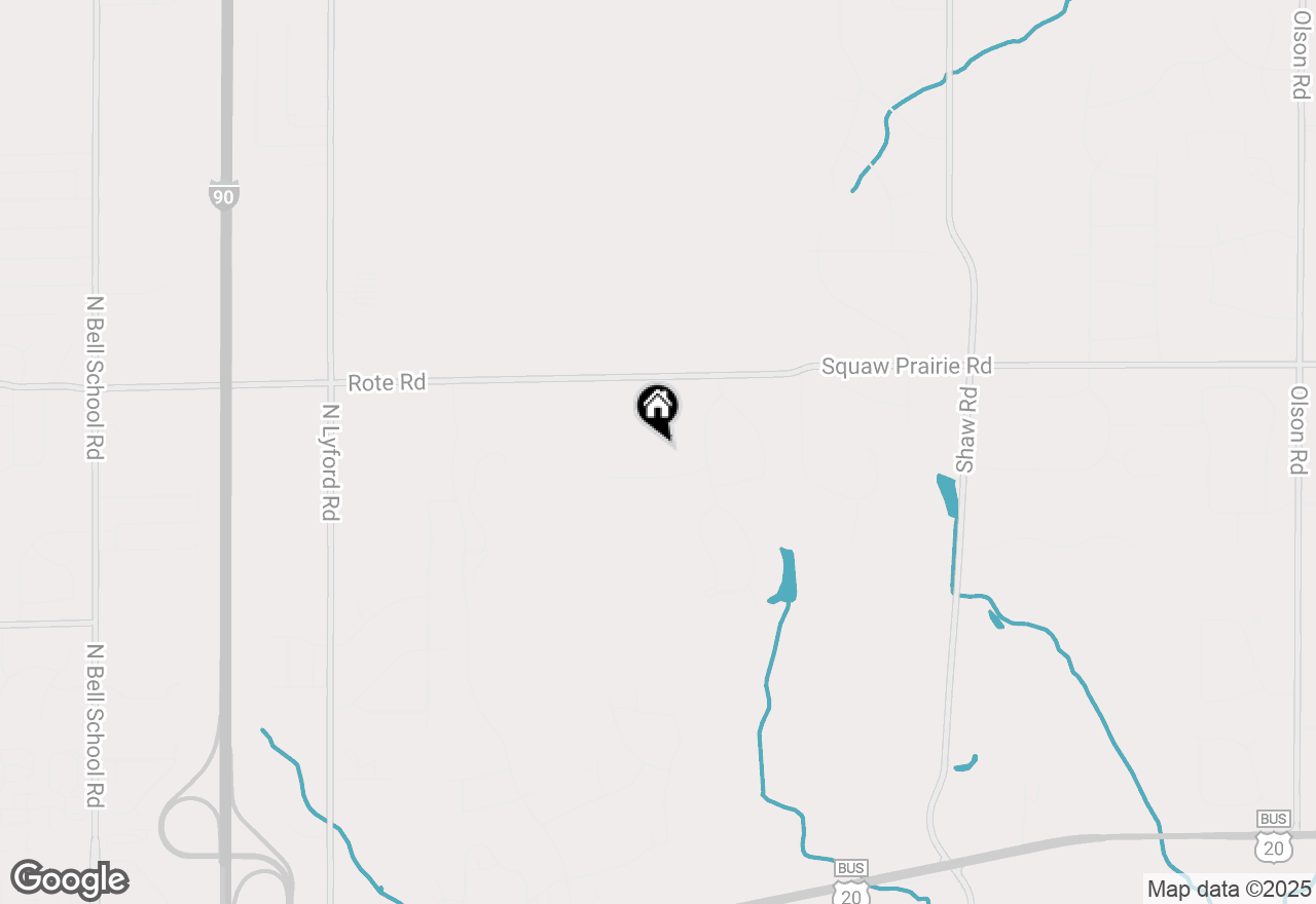 Map of 8698 Grove Hill Road, Rockford, IL 61107