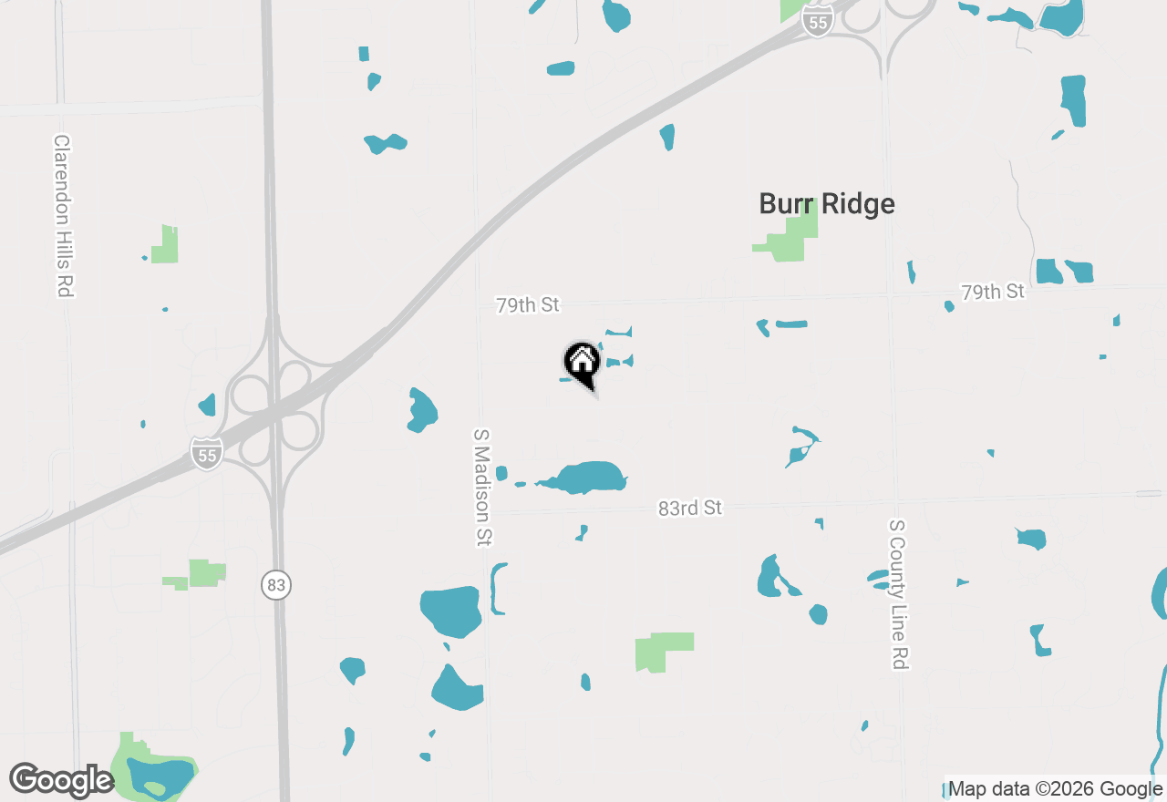 Map of 15W601 81st Street, Burr Ridge, IL 60527