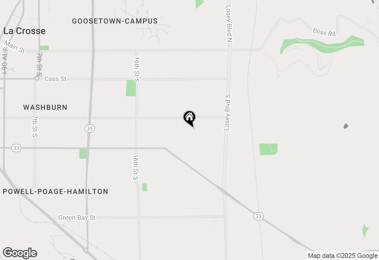 Map of 2106 Winnebago St, La Crosse, WI 54601