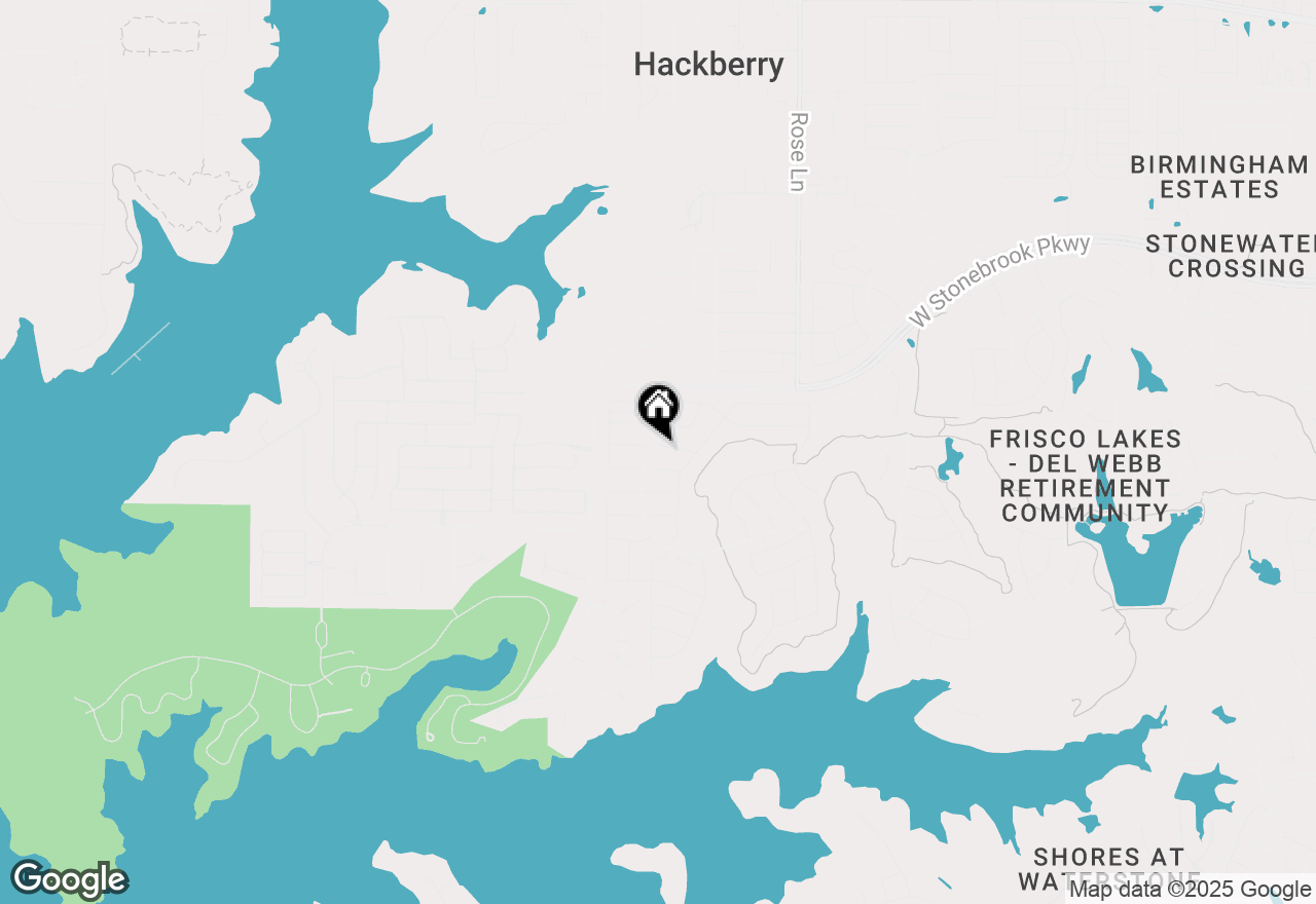 Map of 2995 Rolling River Road, Frisco, TX 75036