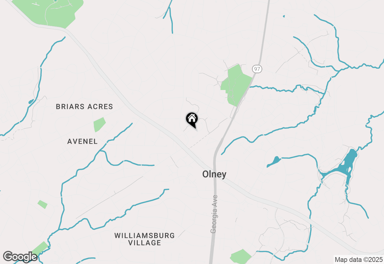 Map of 3448 Dartmoor Lane, Olney, MD 20832
