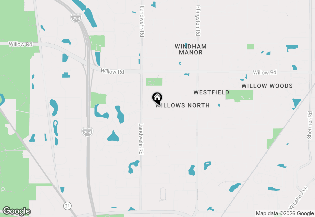 Map of 2865 Leanne Court, Northbrook, IL 60062
