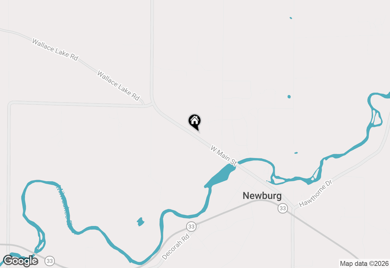 Map of Lt3 W Main St, Newburg, WI 53060