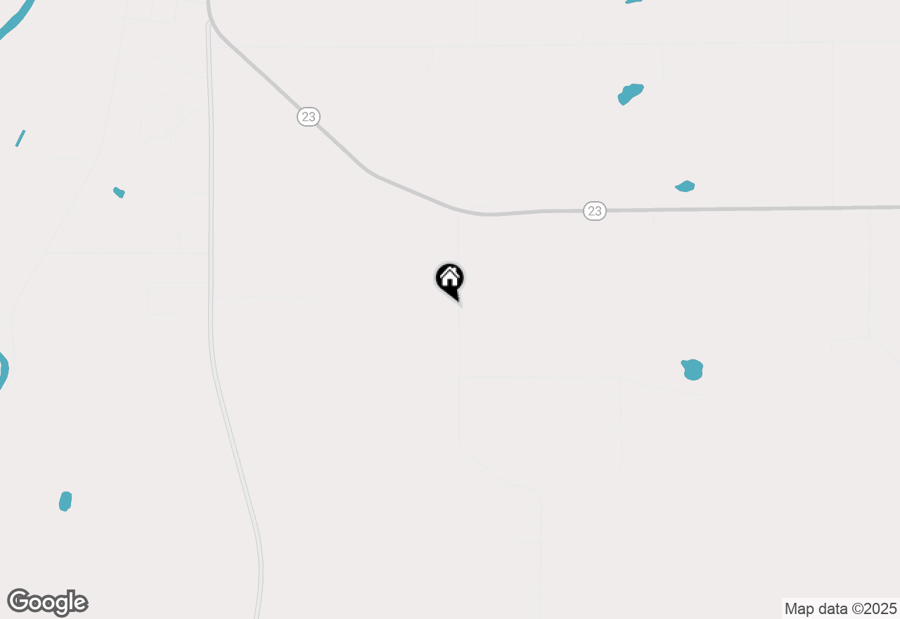 Map of N5583 County Road W Road, Princeton, WI 54968