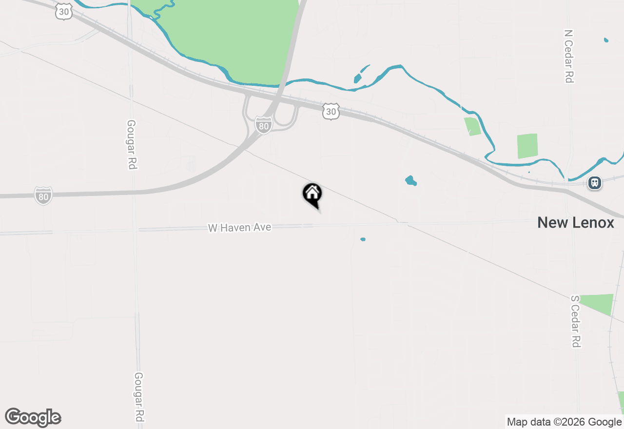 Map of 9 Honey Lane, New Lenox, IL 60451