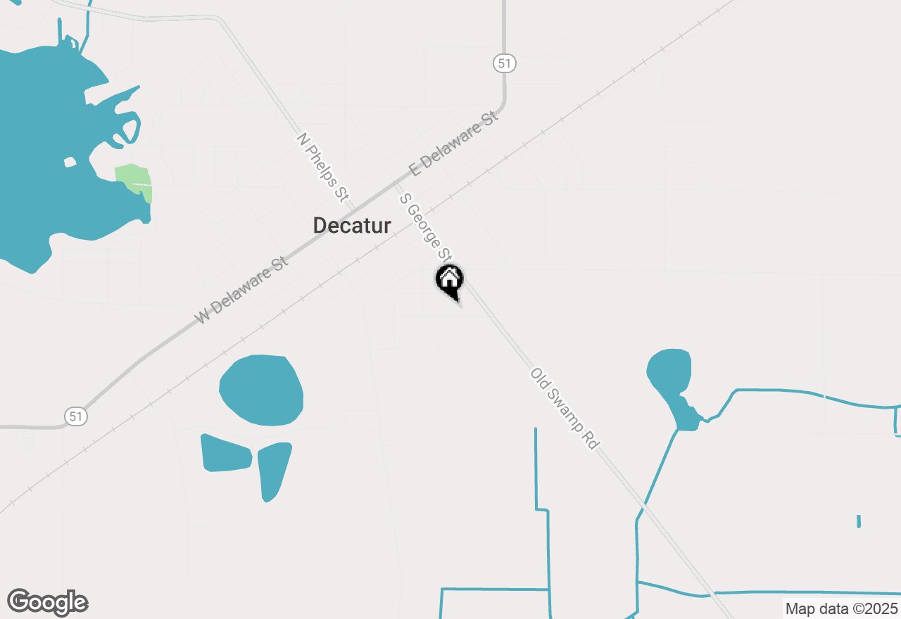 Map of 113 E South Street, Decatur, MI 49045