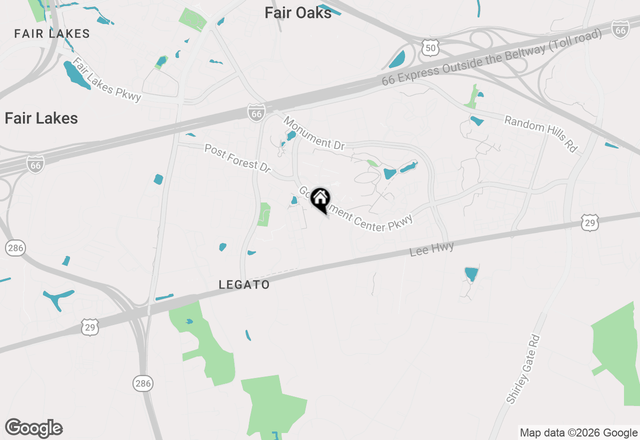 Map of 4400 Holly Avenue, Fairfax, VA 22030