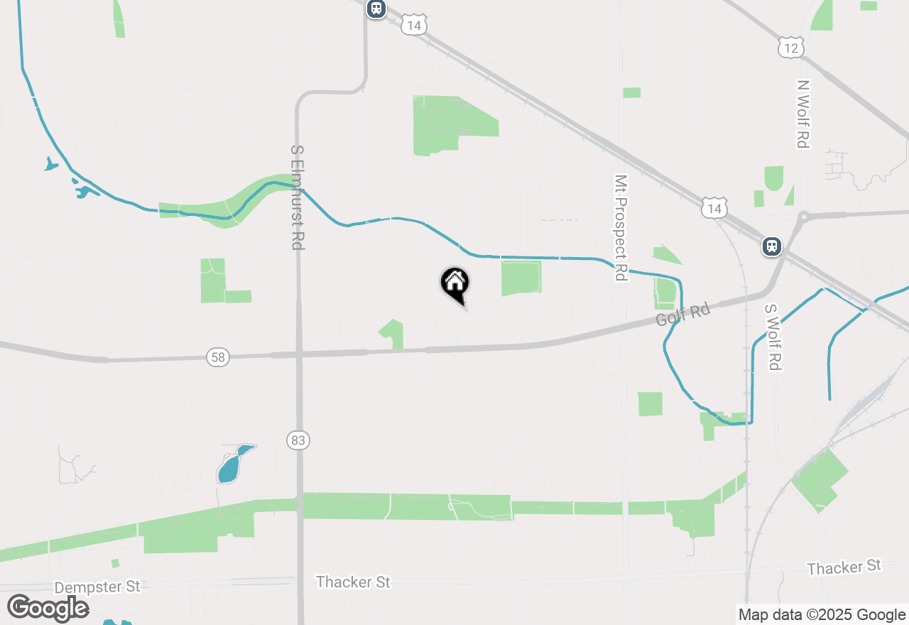 Map of 914 S School Street, Mount Prospect, IL 60056