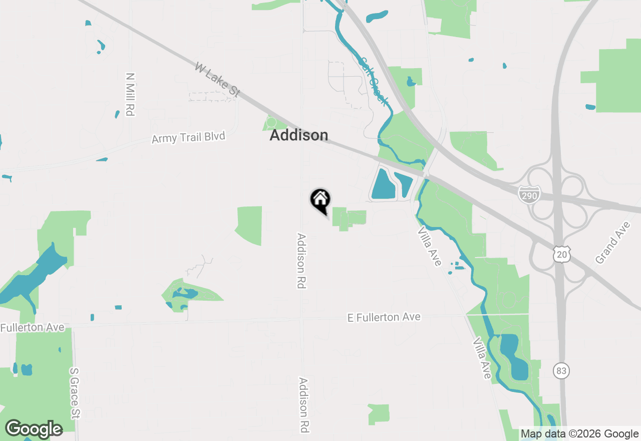 Map of 29 S Iowa Avenue, Addison, IL 60101