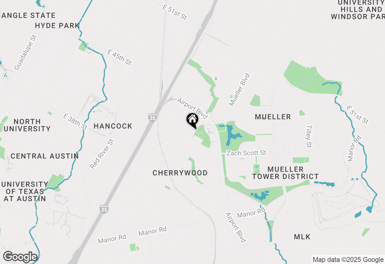 Map of 4200 Wilshire Pkwy, Austin, TX 78722