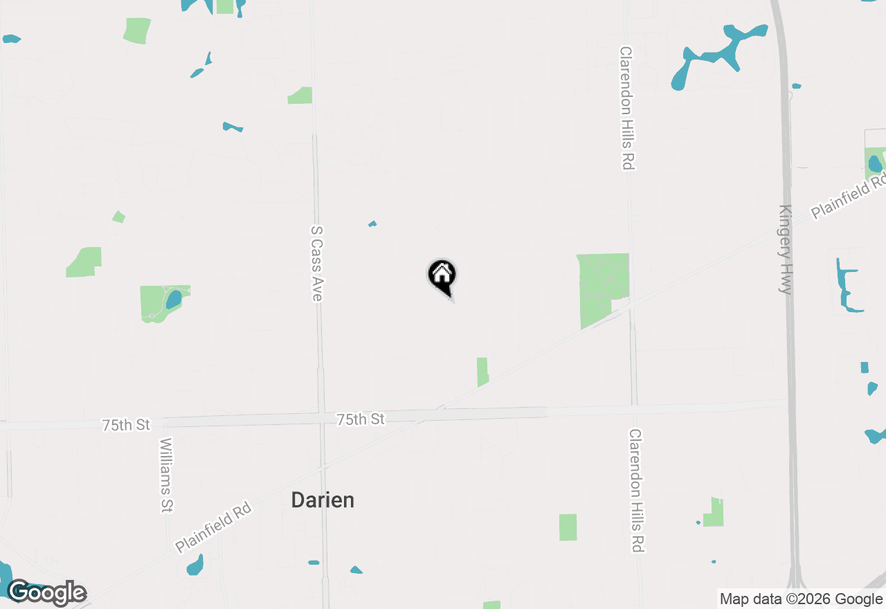 Map of 817 Belair Drive, Darien, IL 60561