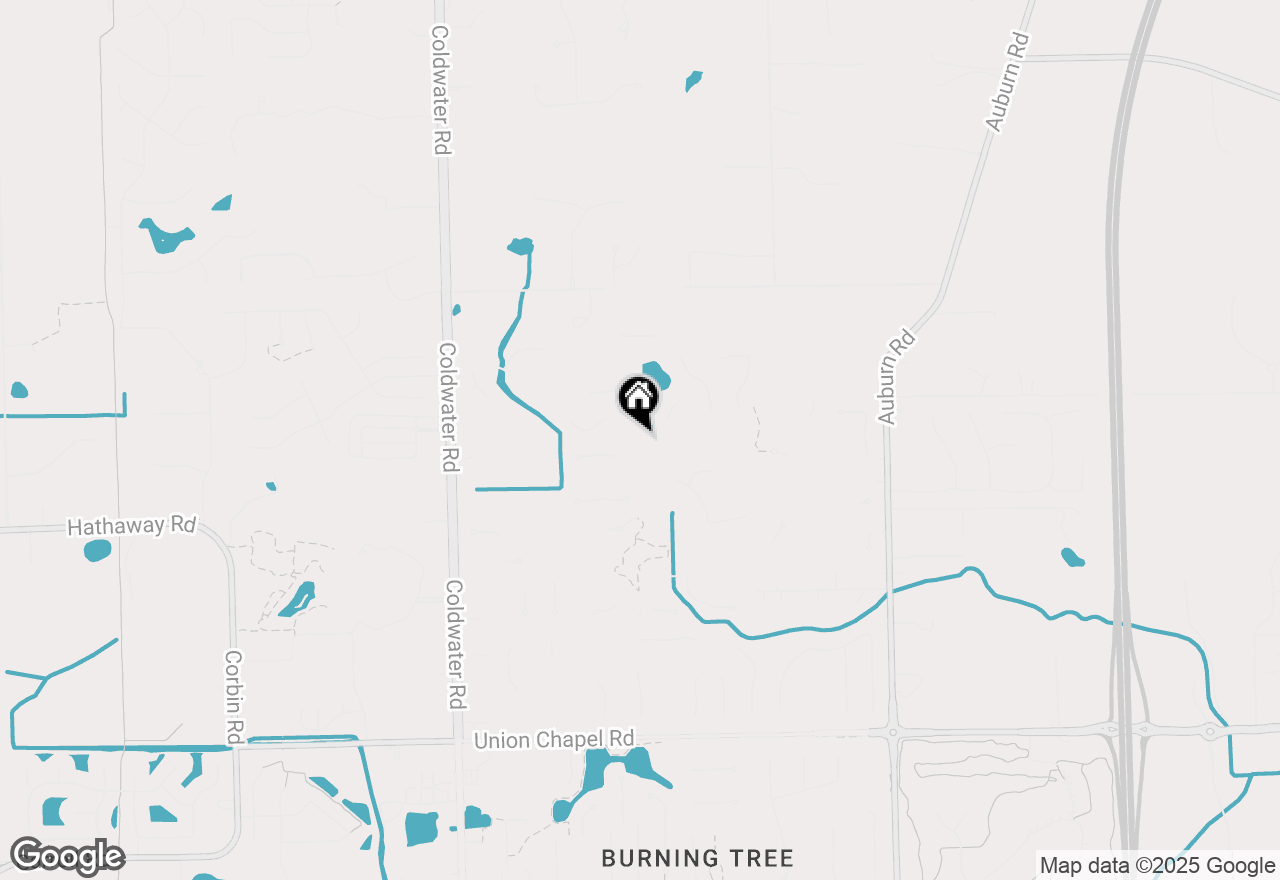 Map of 13611 Split Rock Cove, Fort Wayne, IN 46845