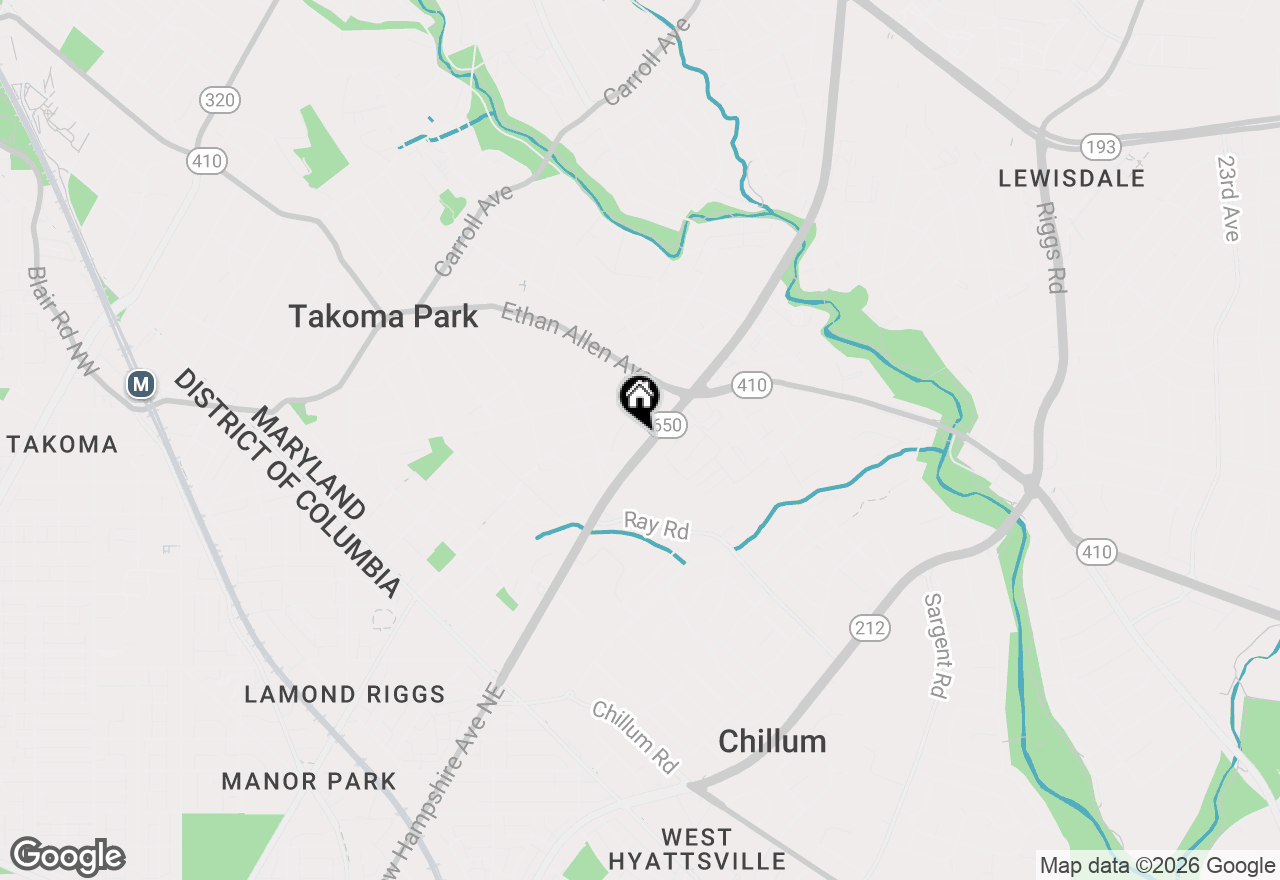 Map of 6806 New Hampshire Avenue, Takoma Park, MD 20912