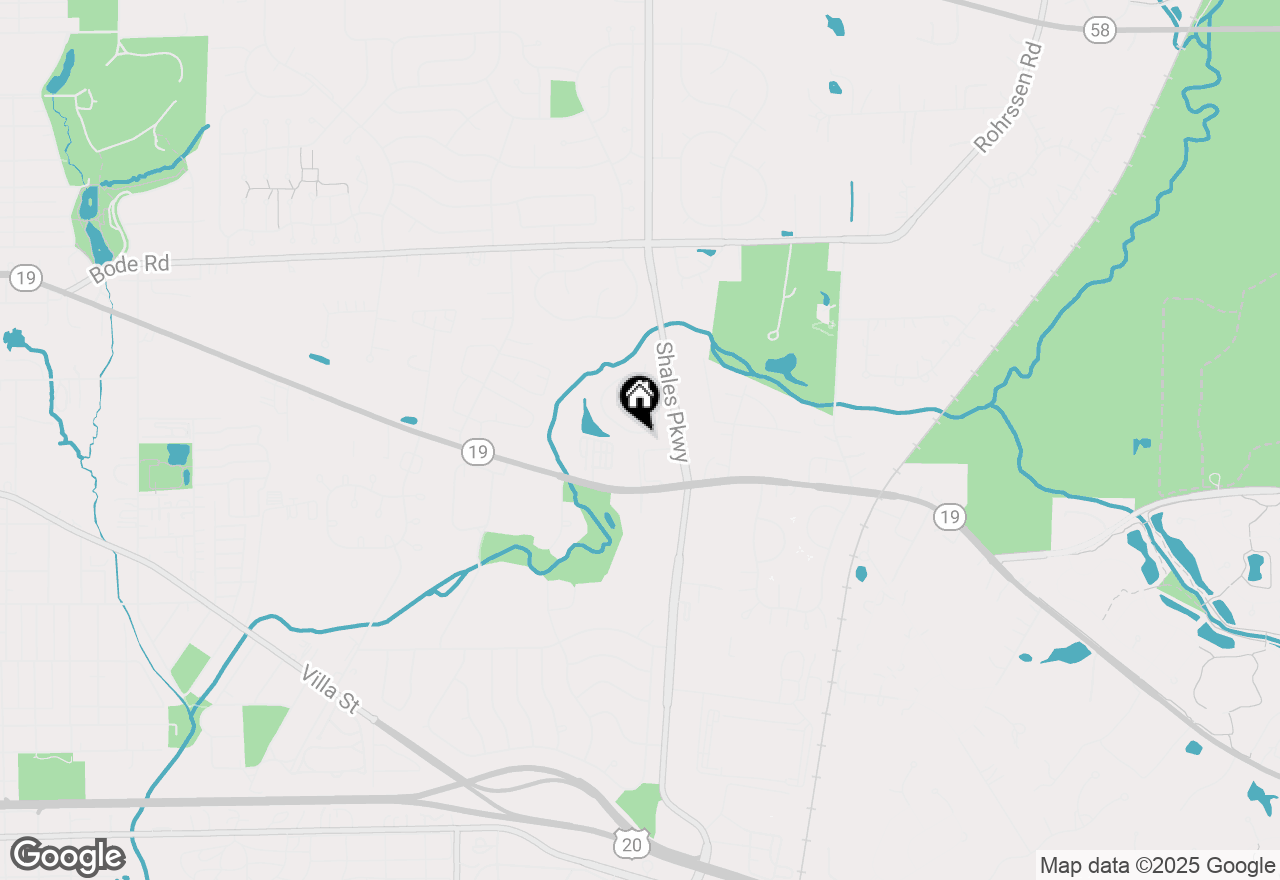Map of 260-262 Chaparral Circle, Elgin, IL 60120