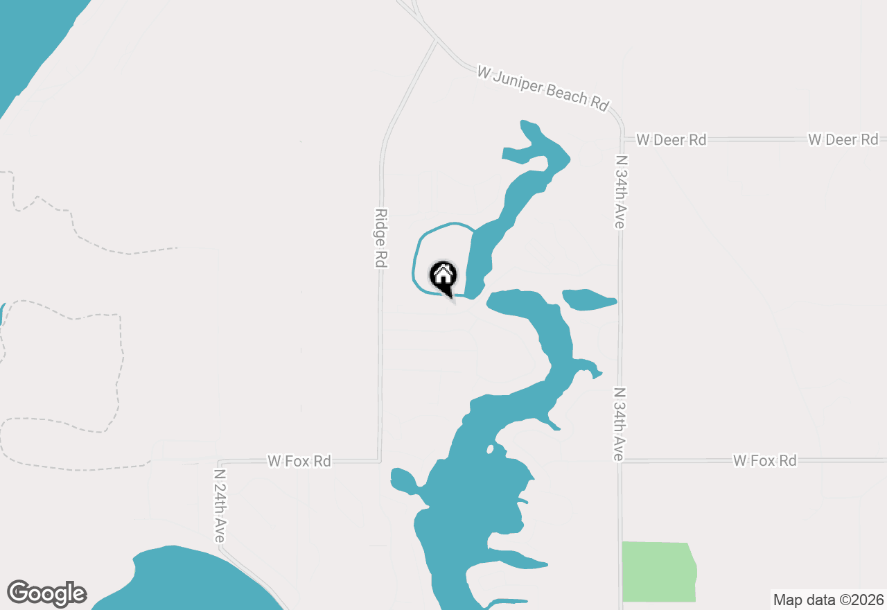 Map of 8284 W Lake Holiday Drive, Mears, MI 49436