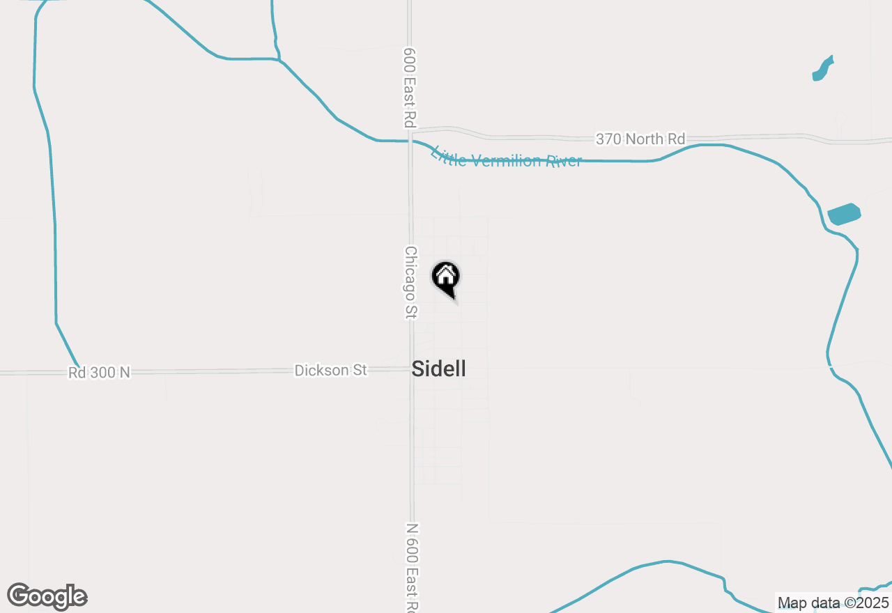 Map of 202 Clark Street, Sidell, IL 61876