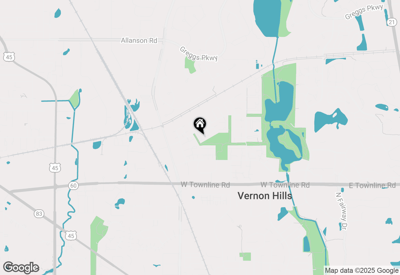 Map of 481 Tyler Court #481, Vernon Hills, IL 60061