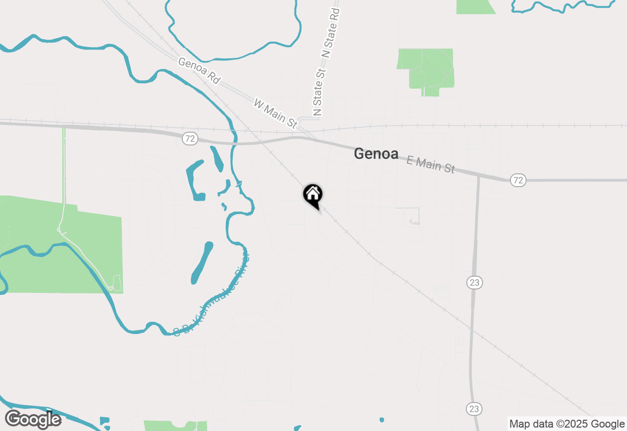 Map of 602 Tyler Street, Genoa, IL 60135