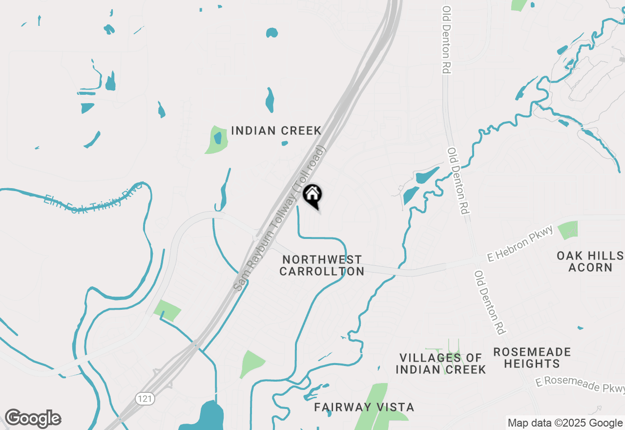 Map of 4164 Comanche Drive, Carrollton, TX 75010