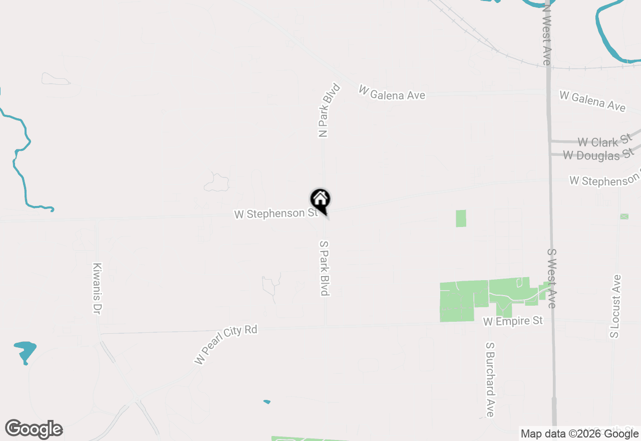 Map of 420 S Park Boulevard, Freeport, IL 61032