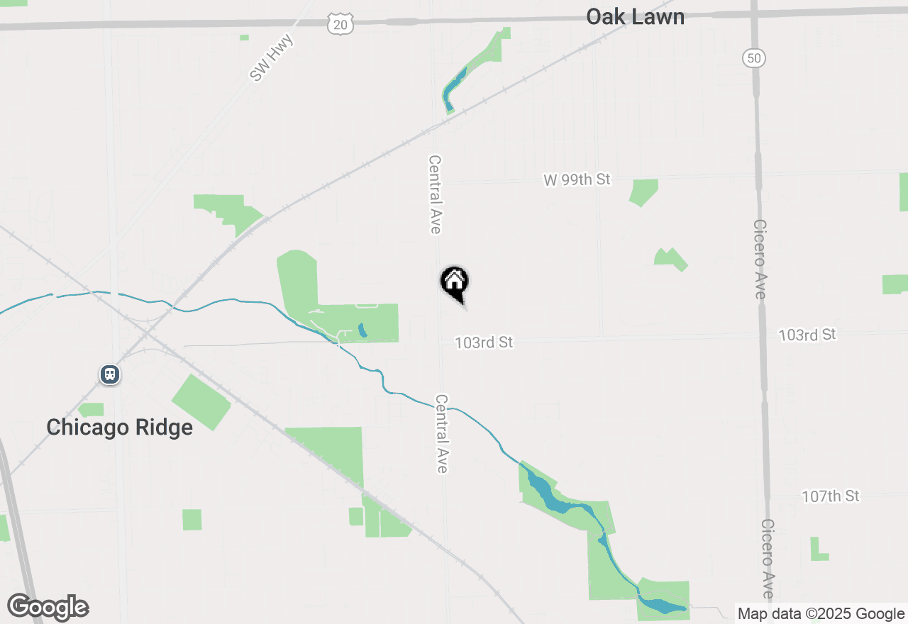 Map of 10210 Washington Avenue #305, Oak Lawn, IL 60453