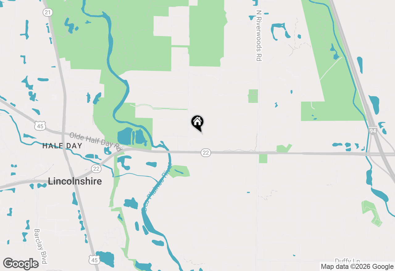 Map of 7 Preston Court, Lincolnshire, IL 60069