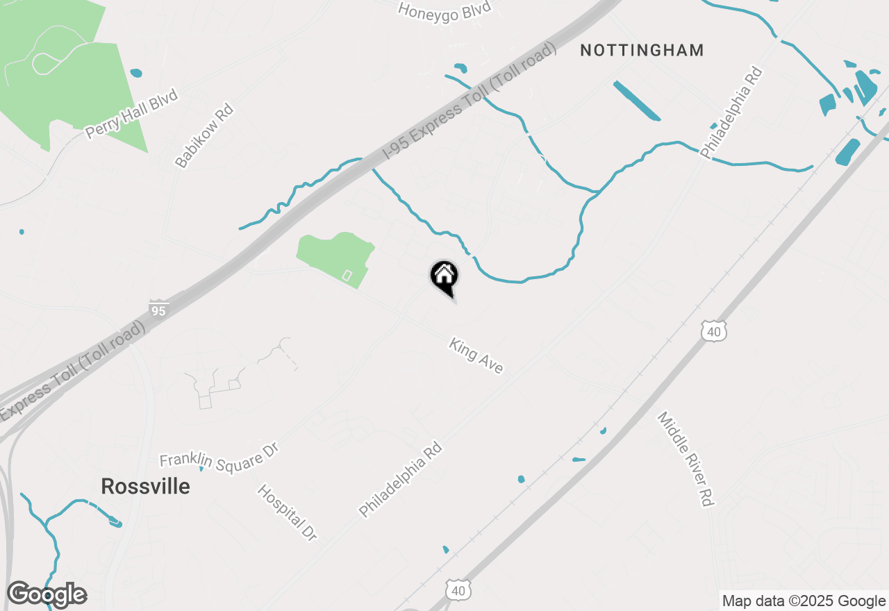 Map of 9 Guinevere Court, Baltimore, MD 21237