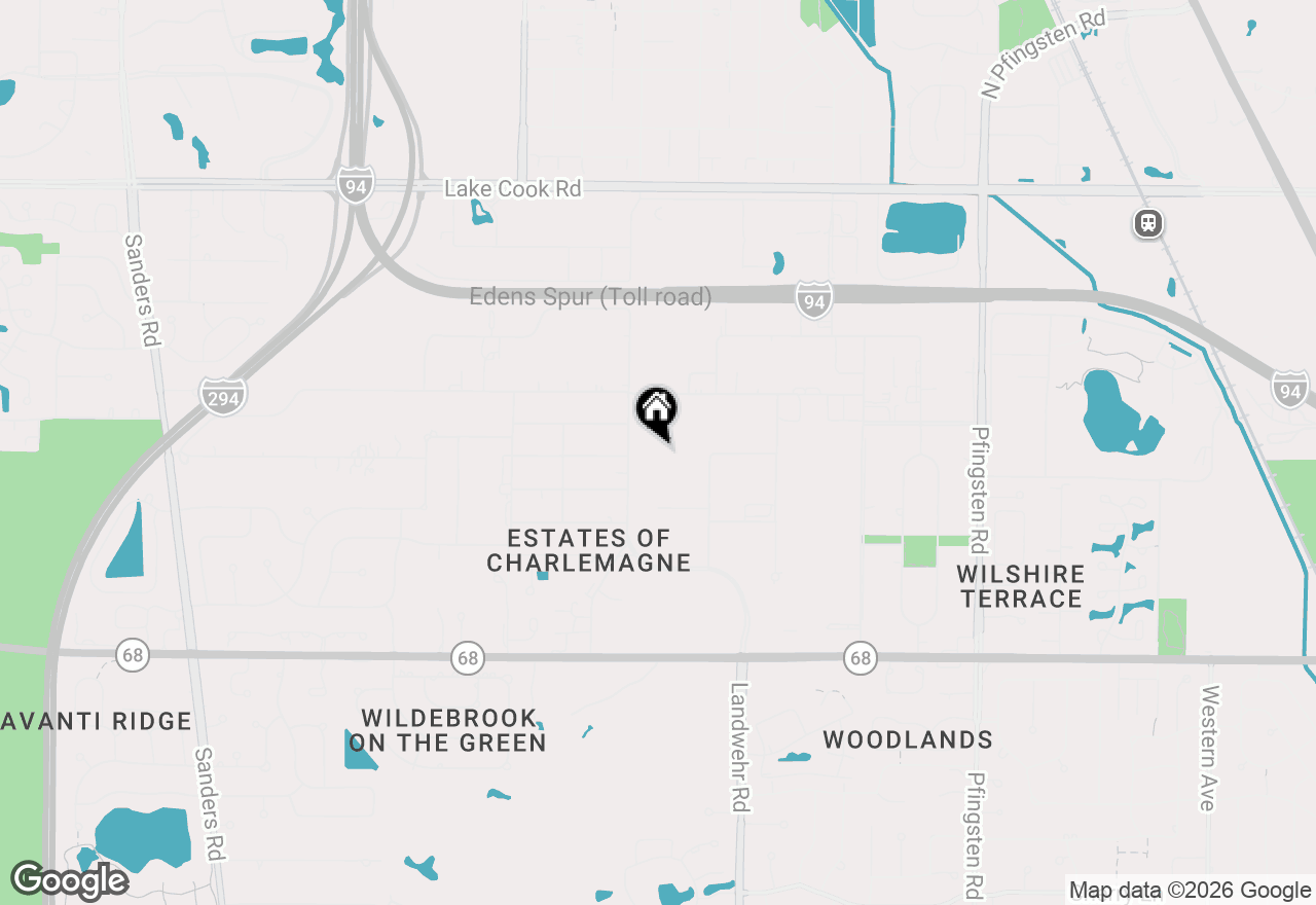 Map of 425 Huehl Road #14B, Northbrook, IL 60062