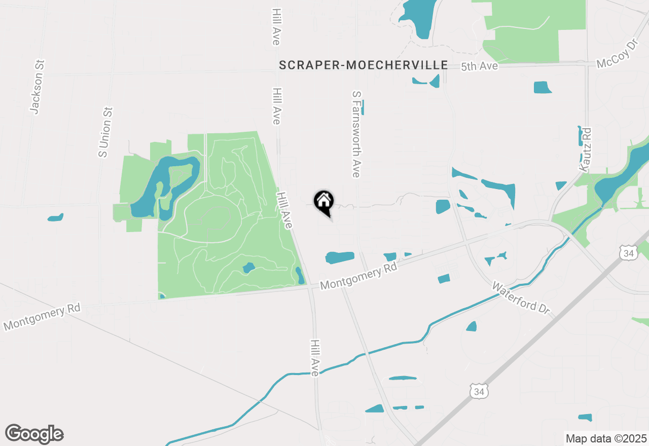 Map of 1003 Celebration Drive, Aurora, IL 60504