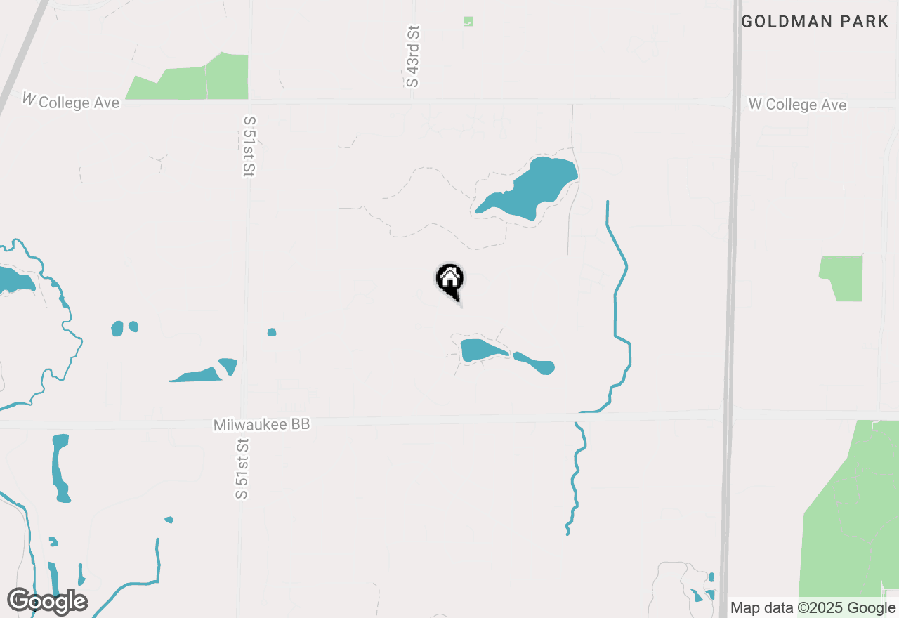 Map of 4028 W Jerelin Dr, Franklin, WI 53132
