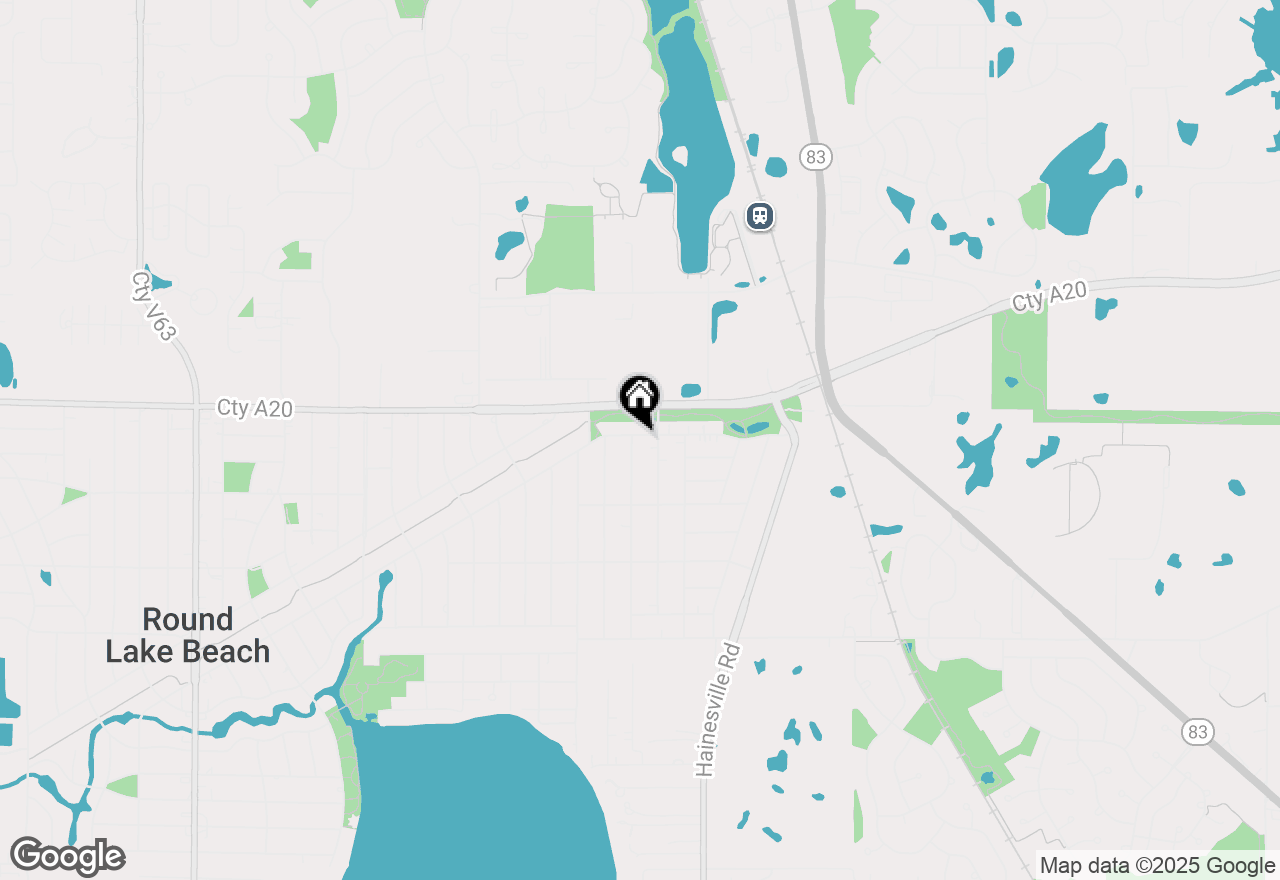 Map of 425 E Clarendon Drive, Round Lake Beach, IL 60073