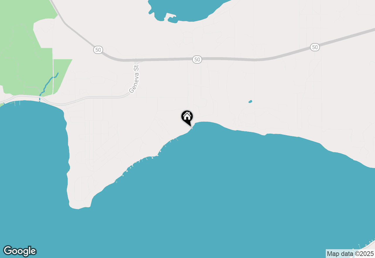 Map of N2301 Knollwood Dr, Lake Geneva, WI 53147